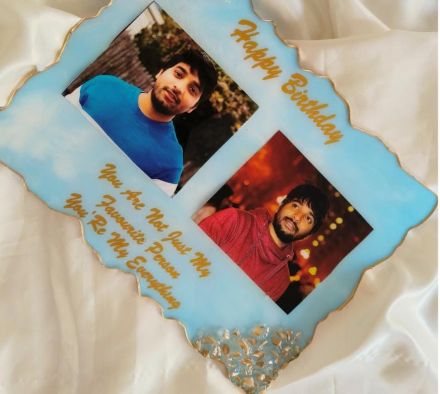 Birthday Resin Art