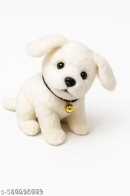 Cute & Cuddly White Puppy