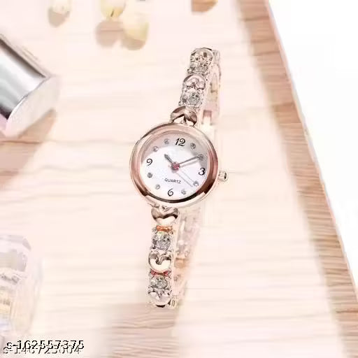 Rose Gold Diamond Watch