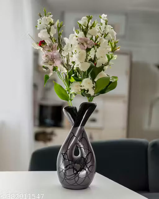 Bottle Shape Ceramic Flower Vase