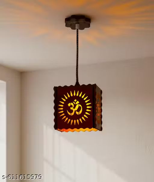 Wooden Pendant Ceiling Lamp