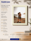 A3 white custom photo frame