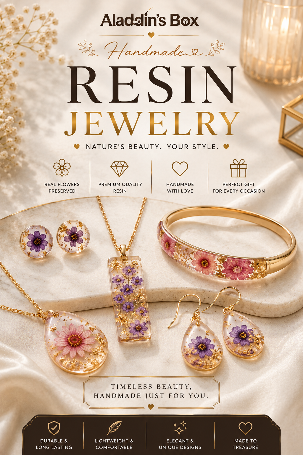 Handmade Resin Jewelry