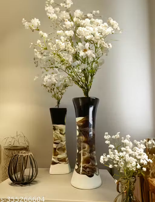 Bottle Shape Ceramic Flower Vase