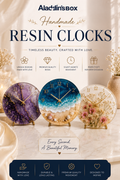 Handmade Resin Clock