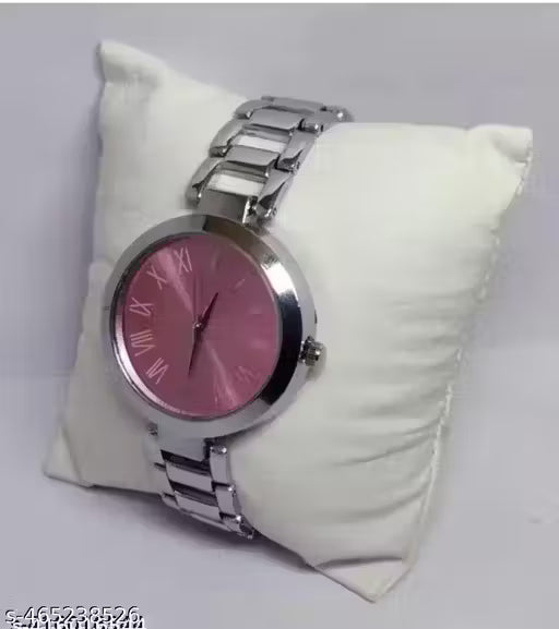 METAL belt scrunchy bands watch for woman