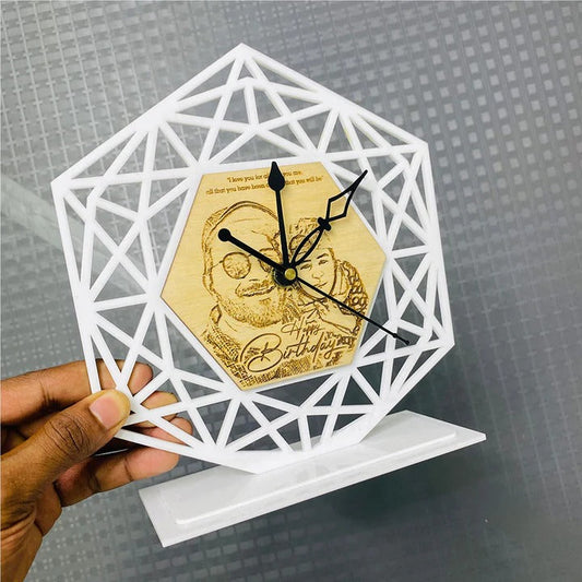 Custom 3D-Printing Clock