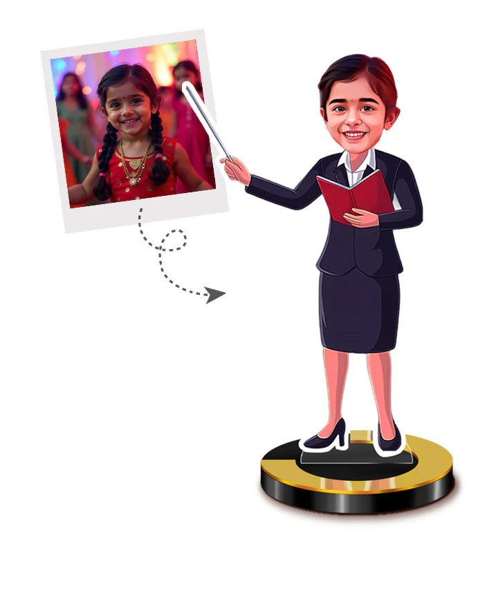 Mini Teacher Portrait customized