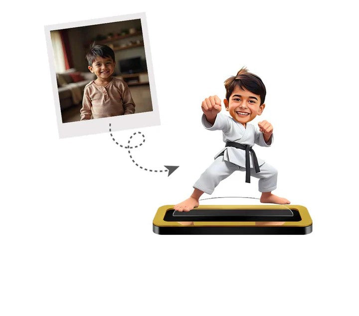 Mini Karate Portrait