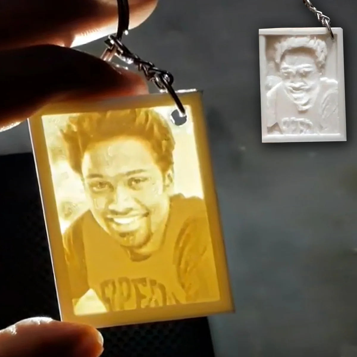 Litho Frame key chains (3D Printing)