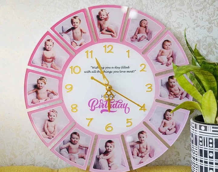 Custom Baby Clock