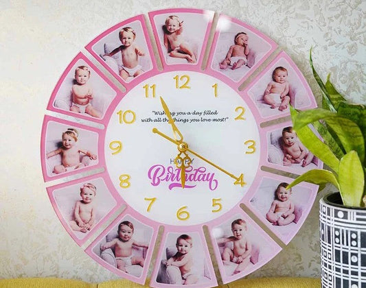 Custom Baby Clock