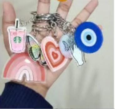 Resin Art Key chains