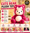 Pink Teddy Bear Plush Toy
