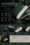 Customized Men's Premium Leather Wallet