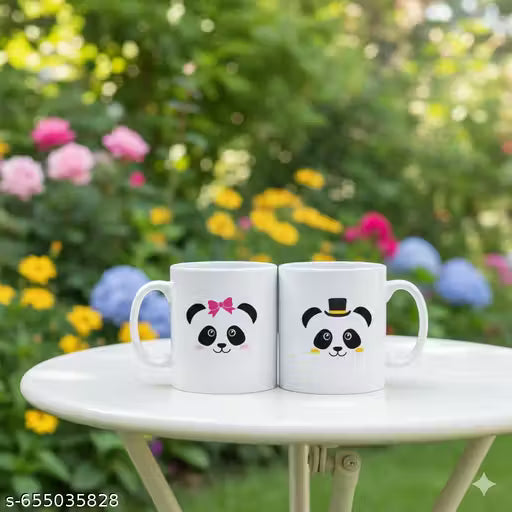 Printed mug set