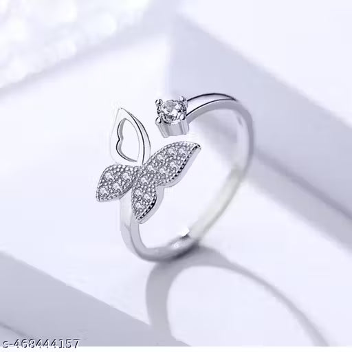 Butterfly Silver Ring