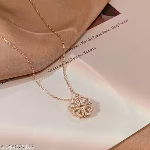 Rose Gold Heart Shap Necklace