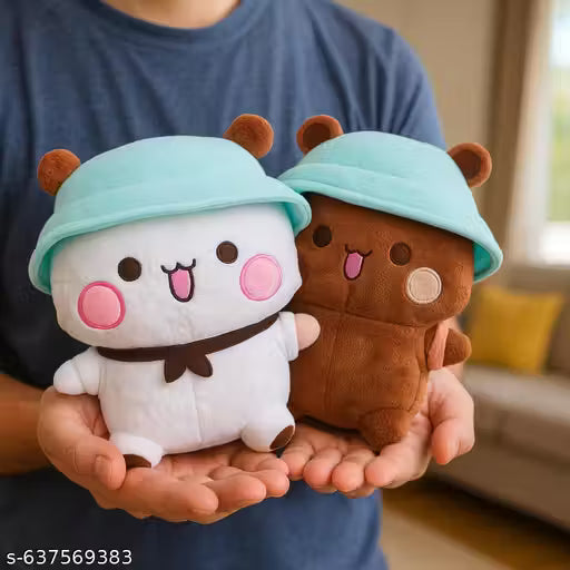 Bear Panda Hug Bubu Dudu Teddy Plush